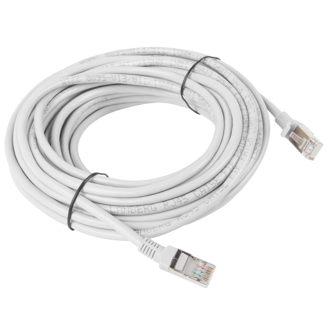 10 m gray FTP Cat. 5e Ethernet network cable PCF5-10CC-1000-S