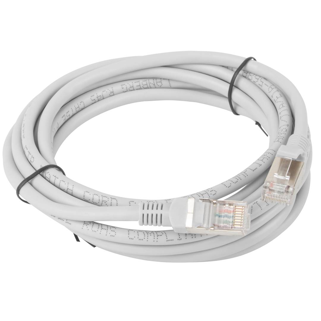 Cable de xarxa de Lanberg cat.5E FTP de 3m color gris PCF5-10CC-0300-S