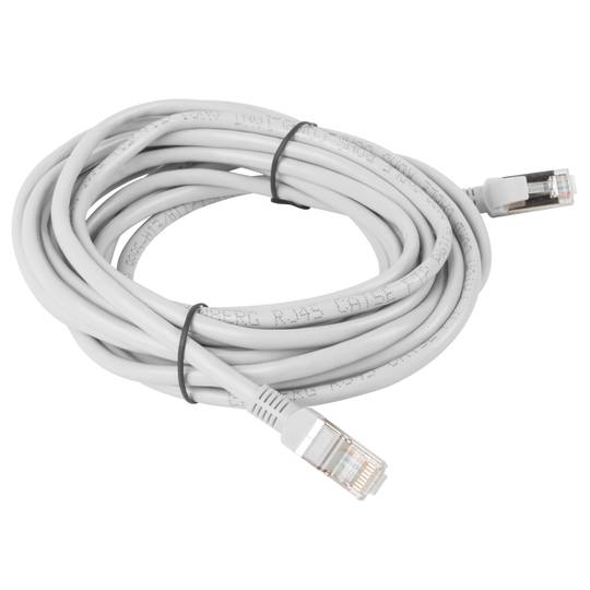 Cable de xarxa de Lanberg cat.5E FTP de 5m color gris PCF5-10CC-0500-S