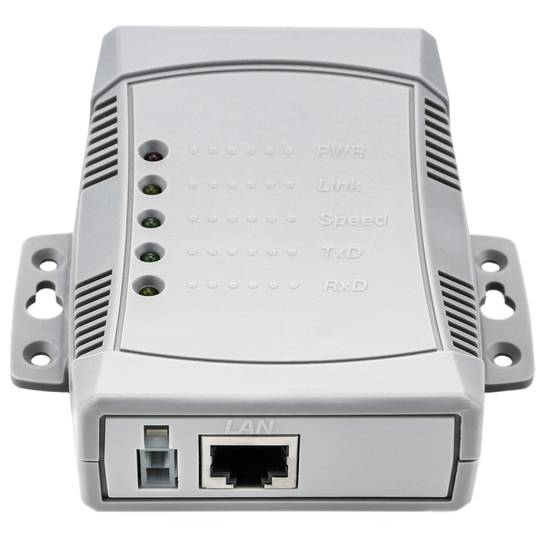 Servidor serial 1 x RS232 para ethernet TCP IP UDP RJ45 10/100 Mbps NCOM-111