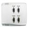 Servidor serial 4 x RS232 para ethernet TCP IP UDP RJ45 10/100 Mbps NCOM-411