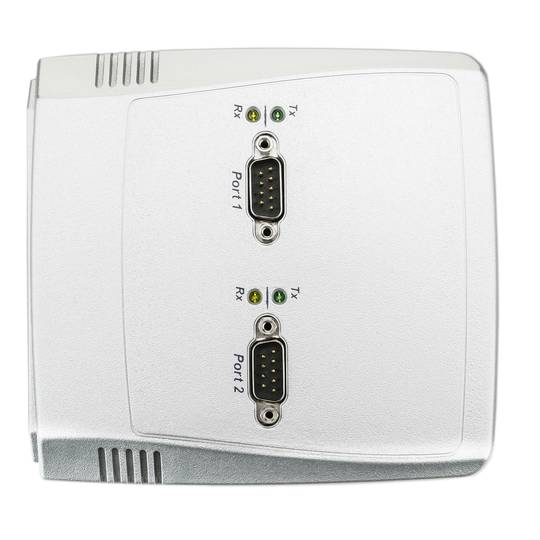 Servidor serie 2 x RS232 RS422 RS485 a ethernet TCP IP UDP RJ45 10/100 Mbps NCOM-213