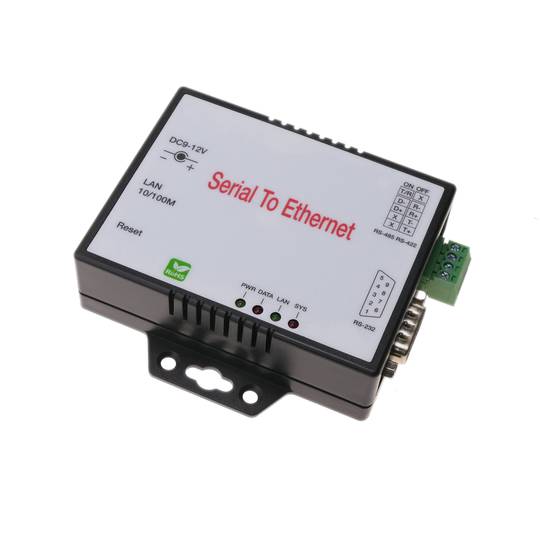 Server IP RS232 RS422 RS485 1 porta