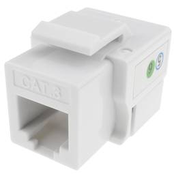 Telefone Keystone RJ11 6P4C modelo feminino TB110 categoria 3-A