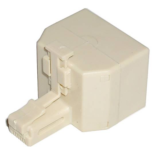 Duplicador RJ11 Compacte (1 x RJ11-M > 2 x RJ11-H)