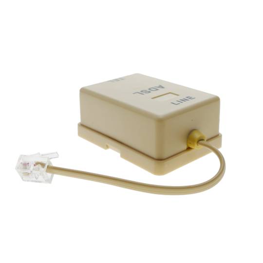 Filtr indywidualny ADSL (mikrofiltr RJ11-M / H)