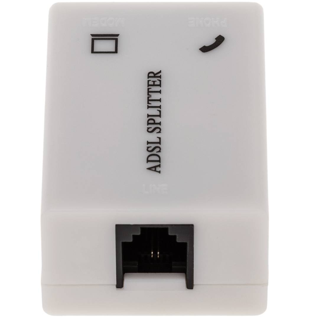 Splitter ADSL Filter (Splitter 2xRJ11 1xRJ11-H-H)