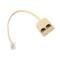 Cable RJ11 Doubler 15cm (1 x RJ11-M > 2 x RJ11-H)