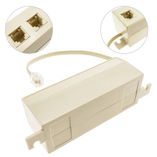Kabel multiplikatora RJ11 20 cm (1 RJ11-M do 5 RJ11-H)