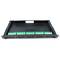 Patch-Panel 1HE 25 Cat.3 RJ45 (8p4c) schwarz auf ausziehbarer Schubla