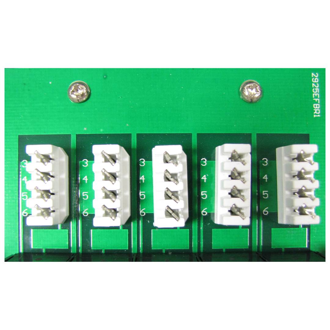 Patch-Panel 1HE 25 Cat.3 RJ45 (8p4c) schwarz auf ausziehbarer Schubla