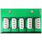 Patch-Panel 1HE 25 Cat.3 RJ45 (8p4c) schwarz auf ausziehbarer Schubla