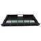 Patch panell de 50 RJ45 Cat.3 1U (8P4C) negre en calaix extraïble