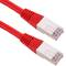 Cable de red ethernet Cat. 6 FTP de 0,5 m de color rojo