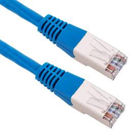 Ethernet cable 50cm UTP Cat.5e blue - Cablematic