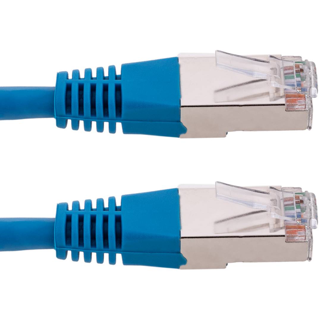 FTP-kabelcategorie 6 blauw 2m