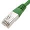 Kabel FTP kategoria 6 zielony 25 cm