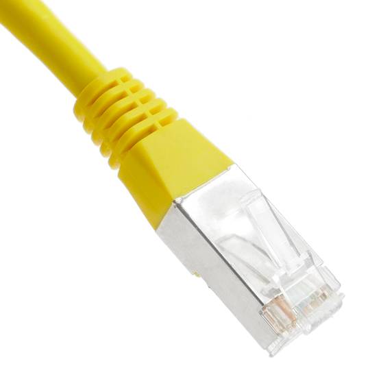 Catégorie 6 FTP Yellow Cable 50cm