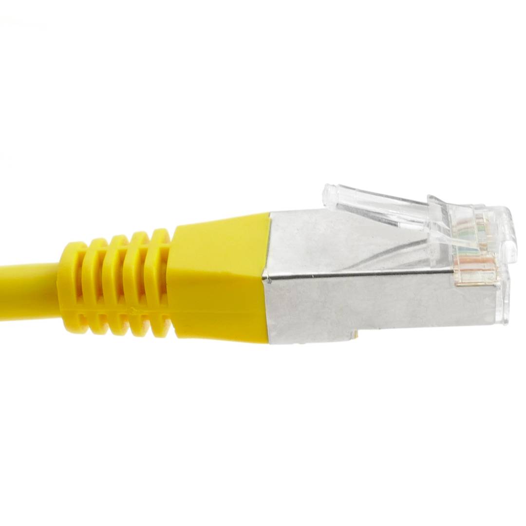 Cavo di rete Ethernet Cat. 6 giallo da 5 m