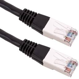 Kategorie 6 FTP Cable Black 25cm