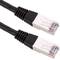 Cable FTP categoría 6 negro 3m