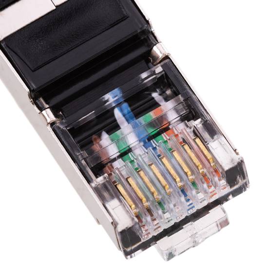 Cable FTP categoría 6 negro 3m