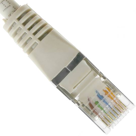Cable de red ethernet Cat. 6 FTP de 7 m de color gris
