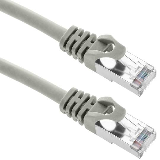 Cable FTP categoria 6A gris 1.8m
