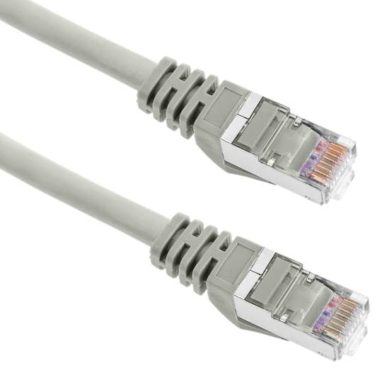 Cable FTP categoria 6A gris 1.8m