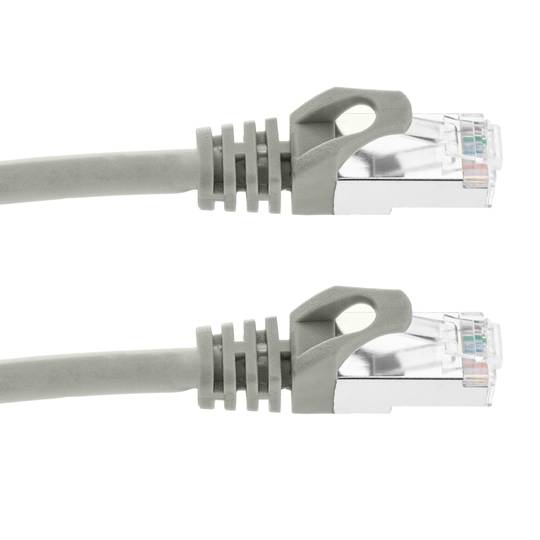 Cable FTP categoria 6A gris 1.8m