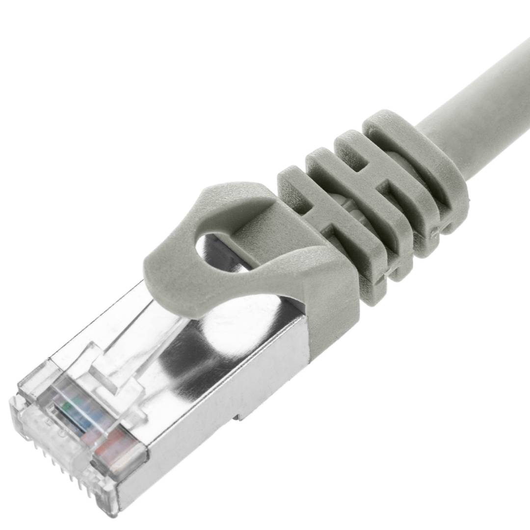 Cable FTP categoria 6A gris 1.8m