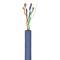 Bobina di cavo di rete ethernet rigido Cat.6a U/UTP LSZH 100 m blu