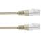 Cable de red ethernet Cat. 6a FTP de 20 m de color gris