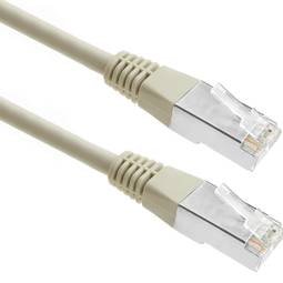 Cable de red ethernet Cat. 6 FTP de 1.5 m de color gris
