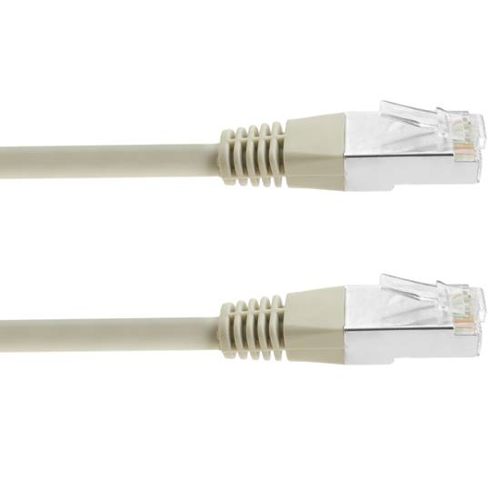 Cable de red ethernet Cat. 6 FTP de 50m de color gris