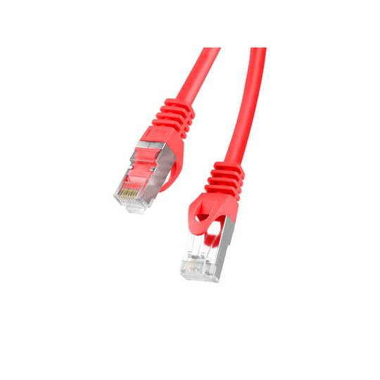 Câble réseau Lanberg cat.6 FTP 1m couleur rouge PCF6-10CC-0100-R