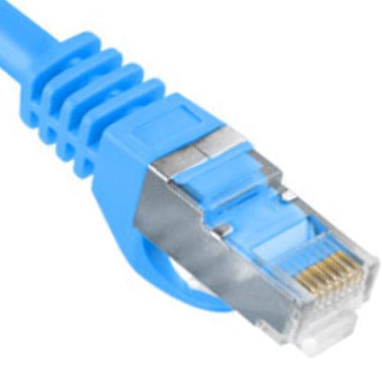 Câble réseau Ethernet FTP Lanberg Cat.6 bleu 25cm