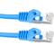 Câble réseau Ethernet FTP Lanberg Cat.6 bleu 25cm