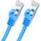 Câble réseau Ethernet FTP Lanberg Cat.6 bleu 25cm