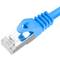 Câble réseau Ethernet FTP Lanberg Cat.6 bleu 25cm