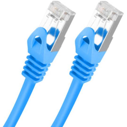 Ethernet network cable FTP Lanberg Cat.6 blue 1m - Cablematic