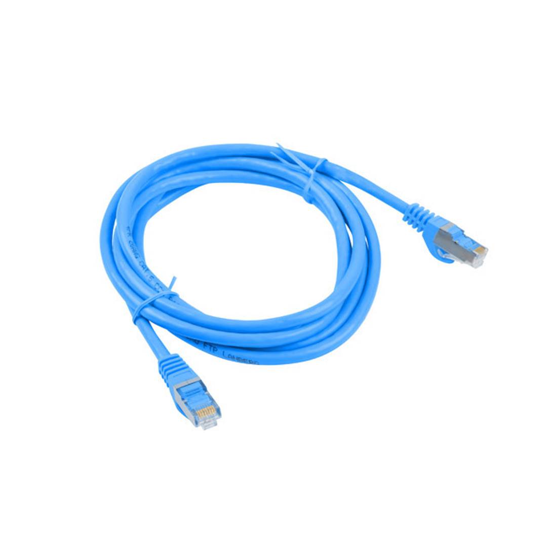 Câble réseau Lanberg cat.6 FTP 3 m couleur bleu PCF6-10CC-0300-B