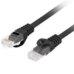 Cat. 6 UTP Ethernet Network Cable 0.25 m Black PCU6-10CU-0025-BK