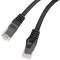 Cable de xarxa de Lanberg cat6 F/UTP (FTP) de 0,25 m amb connectors RJ-45 als dos extrems PCU6-10CU-0025-BK