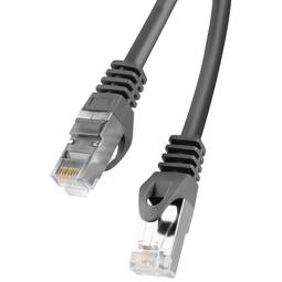 Ethernet-Netzwerkkabel FTP Cat.6 schwarz 50cm