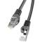 Cable de xarxa ethernet FTP Cat.6 negre 50cm