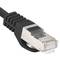 Cable de xarxa ethernet FTP Cat.6 negre 50cm