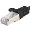 Cable de xarxa ethernet FTP Cat.6 negre 50cm