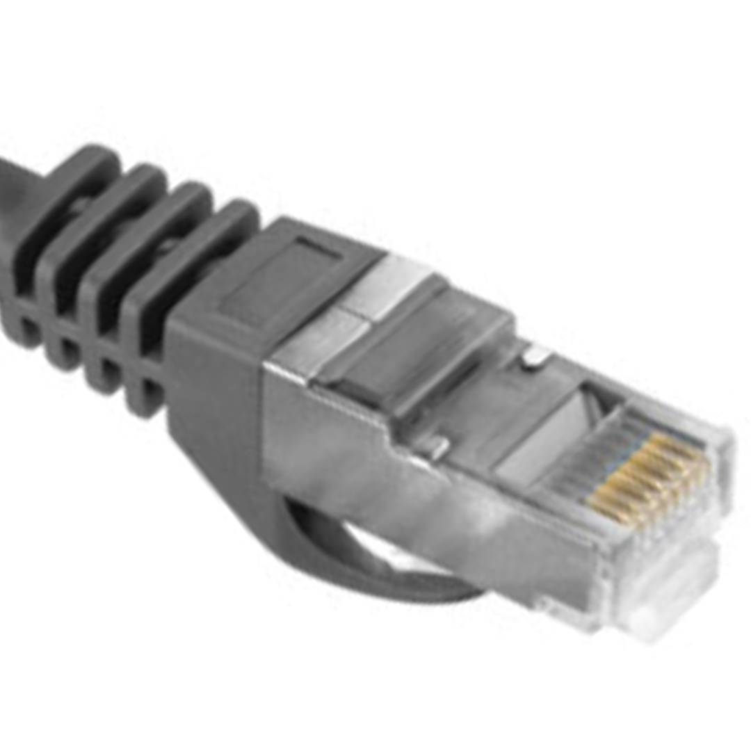 Ethernet network cable FTP Lanberg Cat.6 black 1m