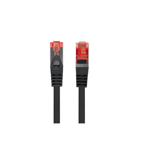 Kabel sieciowy Lanberg 0,25m cat6 F/UTP (FTP) ze złączami RJ-45 na obu końcach PCF6-10CU-0025-BK